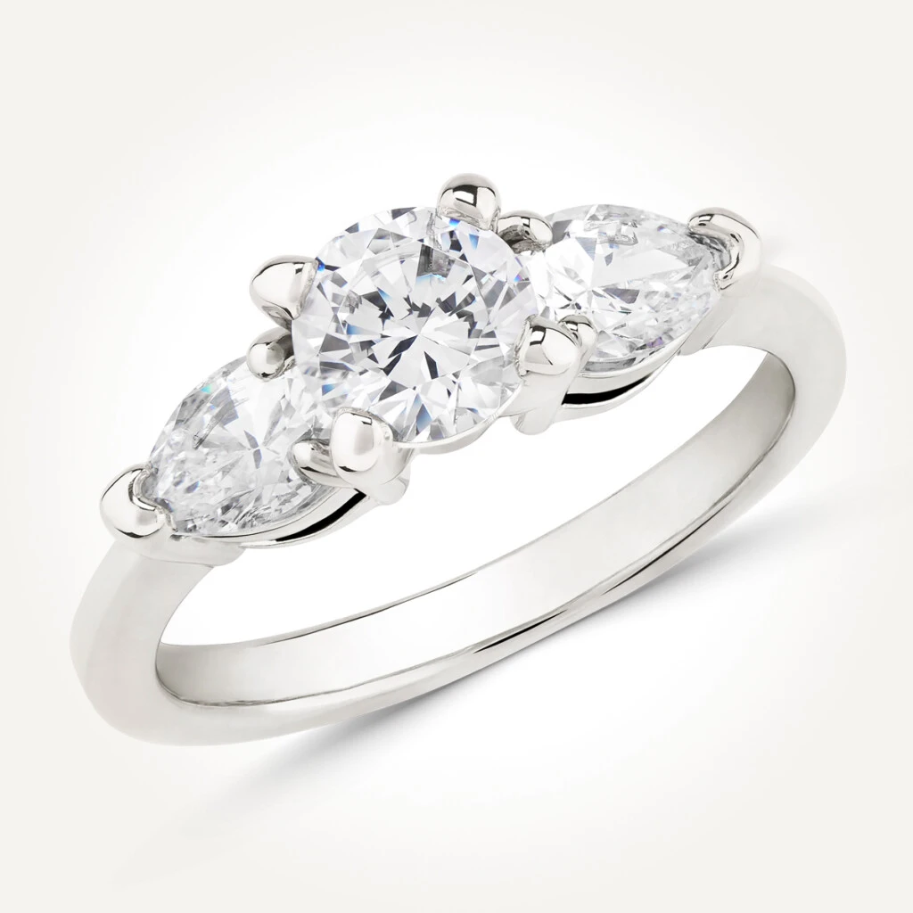 Multistone Engagement Ring